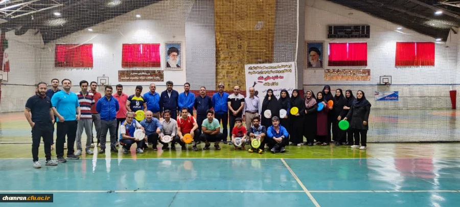 برگزاری کارگاه علمی آشنایی با ورزش فریزبی 2
