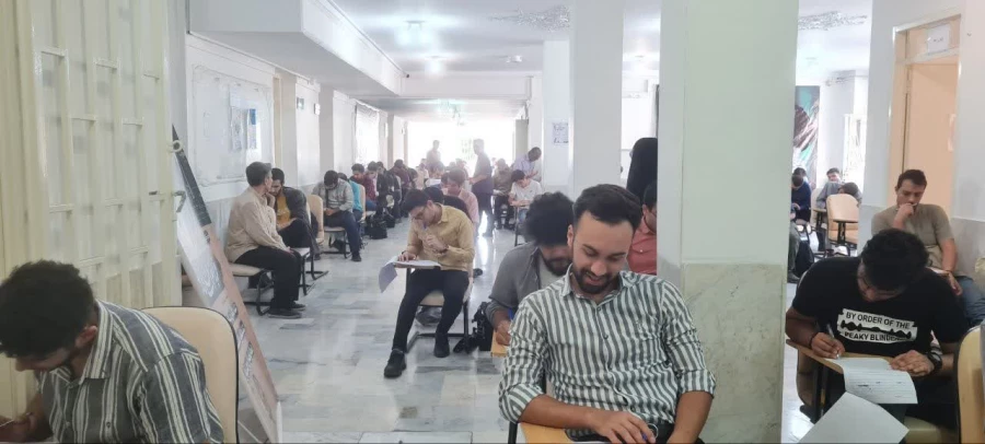 پایان امتحانات نیمسال دوم تحصیلی ۱۴۰۲–۱۴۰۱
 9