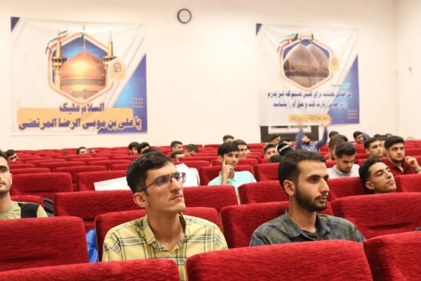 مراسم افتتاحیه اردوی زیارتی مشهد دانشجویان پردیس شهید چمران 2