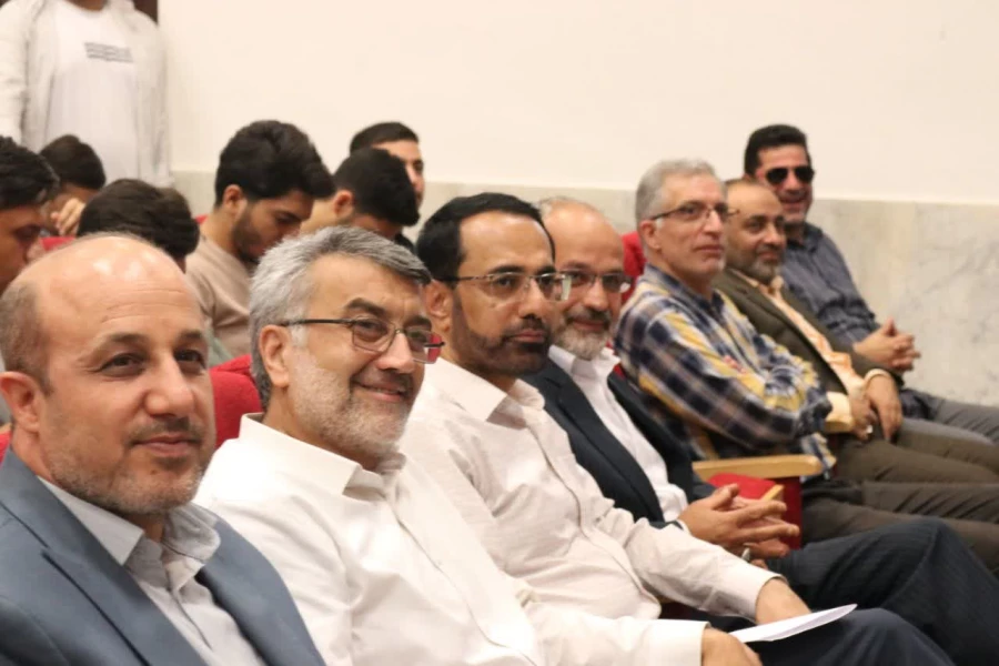 مراسم افتتاحیه اردوی زیارتی مشهد دانشجویان پردیس شهید چمران 3