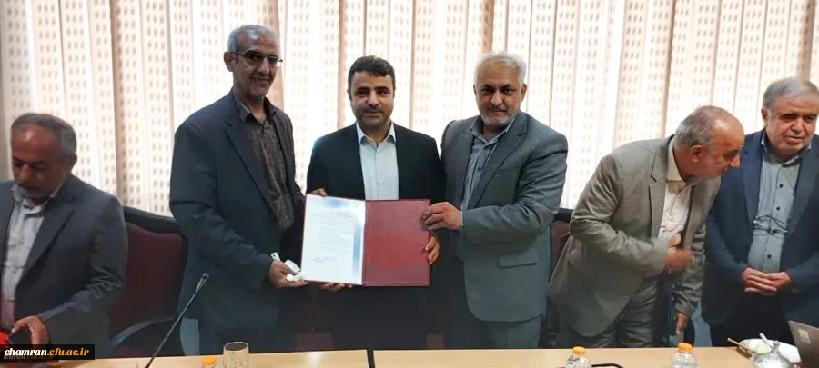 تودیع و معارفه معاون توسعه منابع و امور دانشجویی مدیریت امور پردیس های استان تهران 3