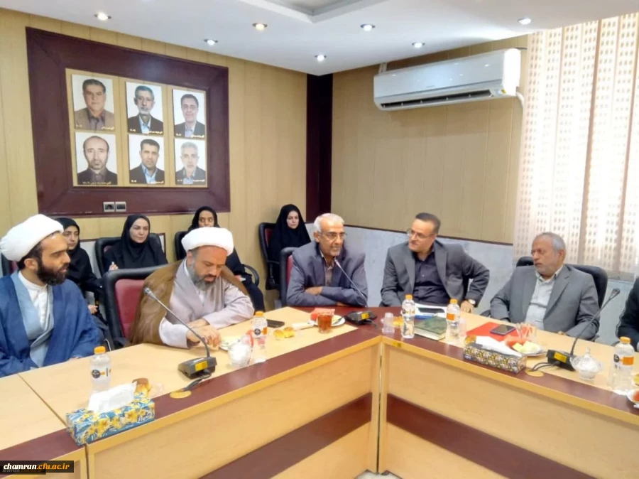 تودیع و معارفه معاون توسعه منابع و امور دانشجویی مدیریت امور پردیس های استان تهران 4