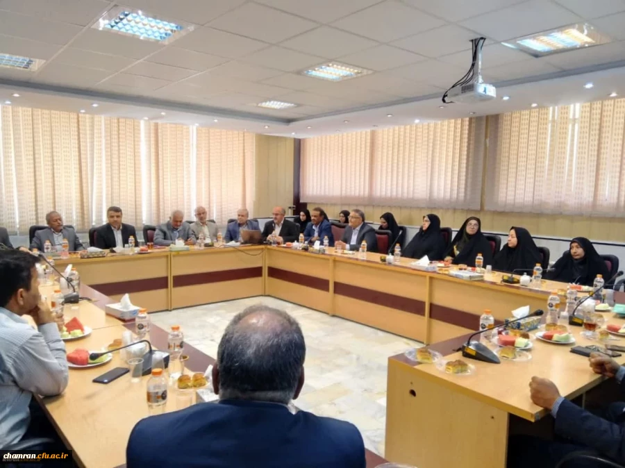 تودیع و معارفه معاون توسعه منابع و امور دانشجویی مدیریت امور پردیس های استان تهران 5