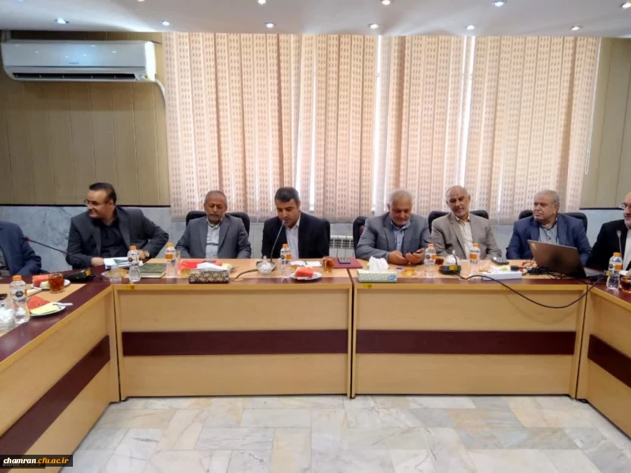 تودیع و معارفه معاون توسعه منابع و امور دانشجویی مدیریت امور پردیس های استان تهران 6