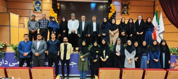 تجلیل از برگزیدگان دهمین جشنواره تدریس برتر در پردیس شهید چمران 2