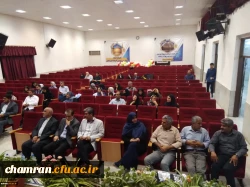 تجلیل از برگزیدگان دهمین جشنواره تدریس برتر در پردیس شهید چمران 5