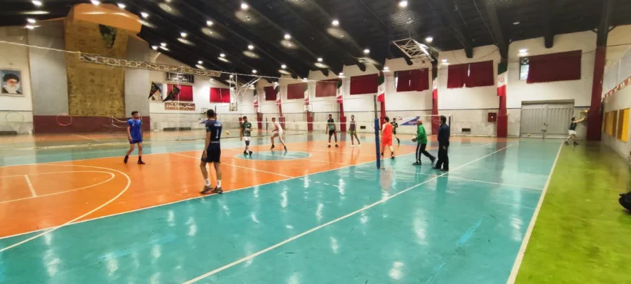 نشست توجیهی و تمرین تیم انتخابی والیبال 5