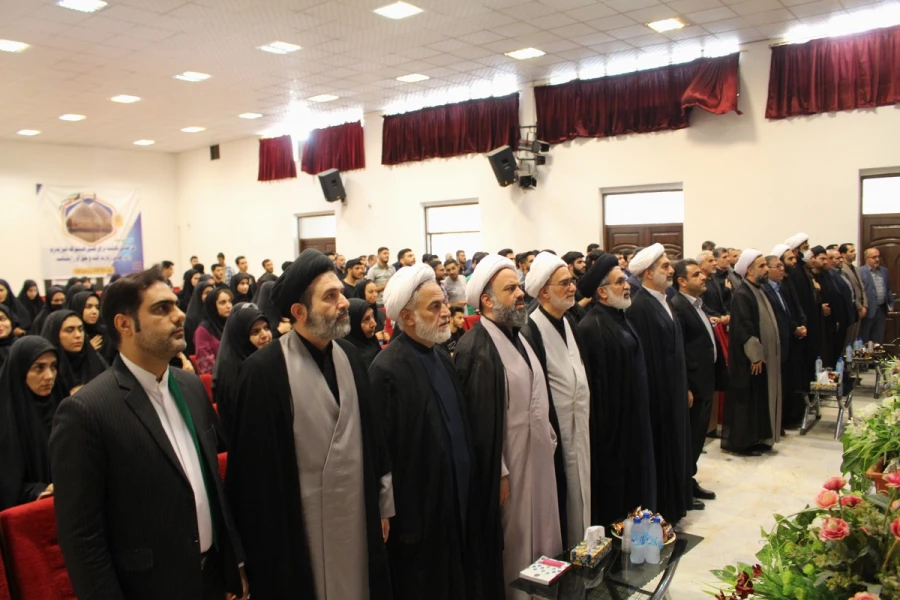 آیین تکریم و معارفه مسئول دفتر نهاد نمایندگی مقام معظم رهبری دانشگاه فرهنگیان استان تهران 4