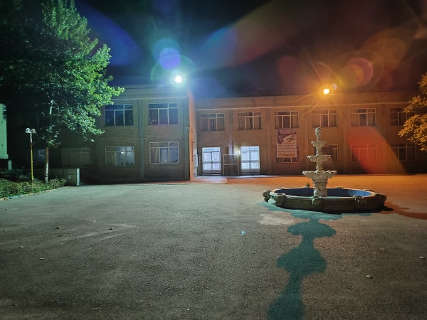 چشم انداز پردیس شهید چمران در شب 9