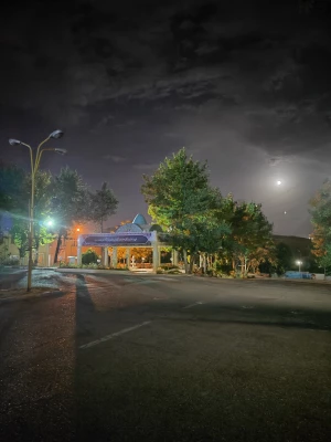 چشم انداز پردیس شهید چمران در شب 15