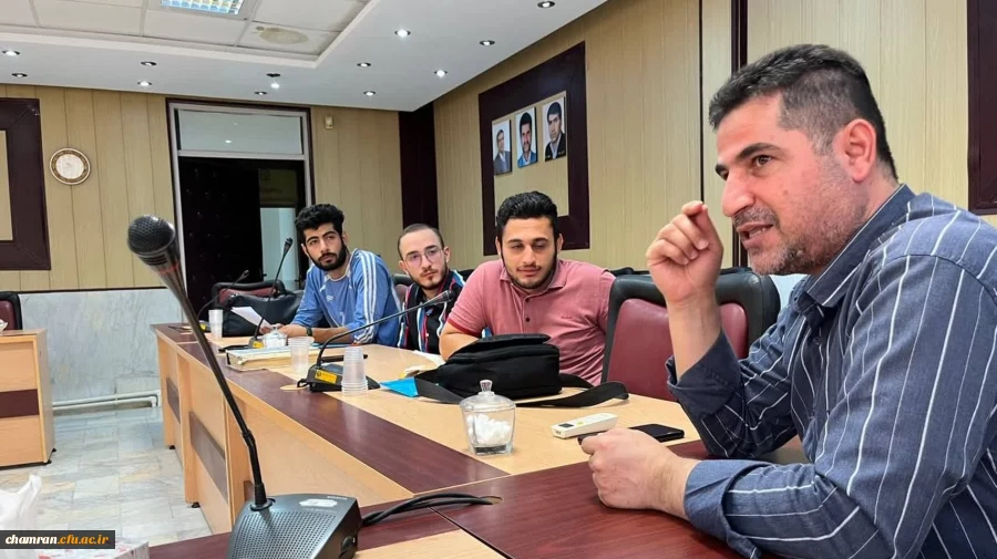 پنجمین جلسه شورای صنفی دانشجویان پردیس شهید چمران 2