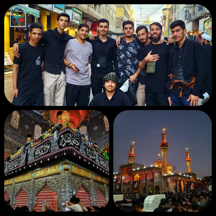 حضور اعضای پردیس شهید چمران در راهپیمایی اربعین 4