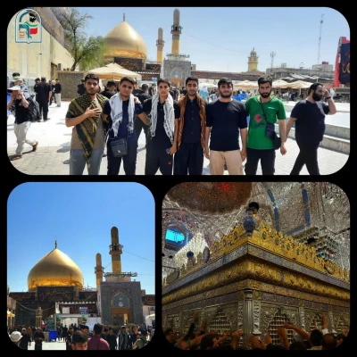 حضور اعضای پردیس شهید چمران در راهپیمایی اربعین 6