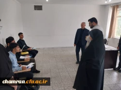 بازدید از روند ارزیابی داوطلبان چند برابر ظرفیت در پردیس شهید چمران 3