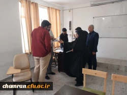 بازدید از روند ارزیابی داوطلبان چند برابر ظرفیت در پردیس شهید چمران 7