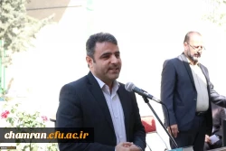 مراسم گرامیداشت هفته دفاع مقدس در مزار شهید گمنام پردیس شهید چمران  3