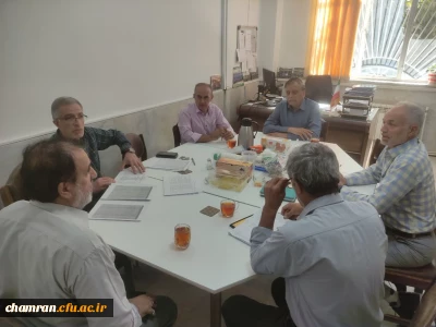 نشست مدیران گروه های آموزشی با معاونت آموزشی و واحد آموزش