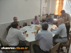 نشست مدیران گروه های آموزشی با معاونت آموزشی و واحد آموزش 5
