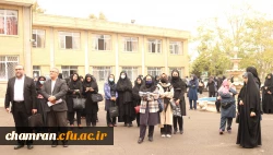 تجمع در حمایت از مردم مظلوم فلسطین در پردیس شهید چمران 2