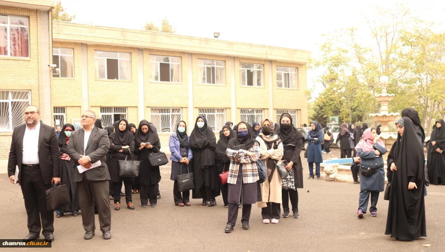 تجمع در حمایت از مردم مظلوم فلسطین در پردیس شهید چمران 2