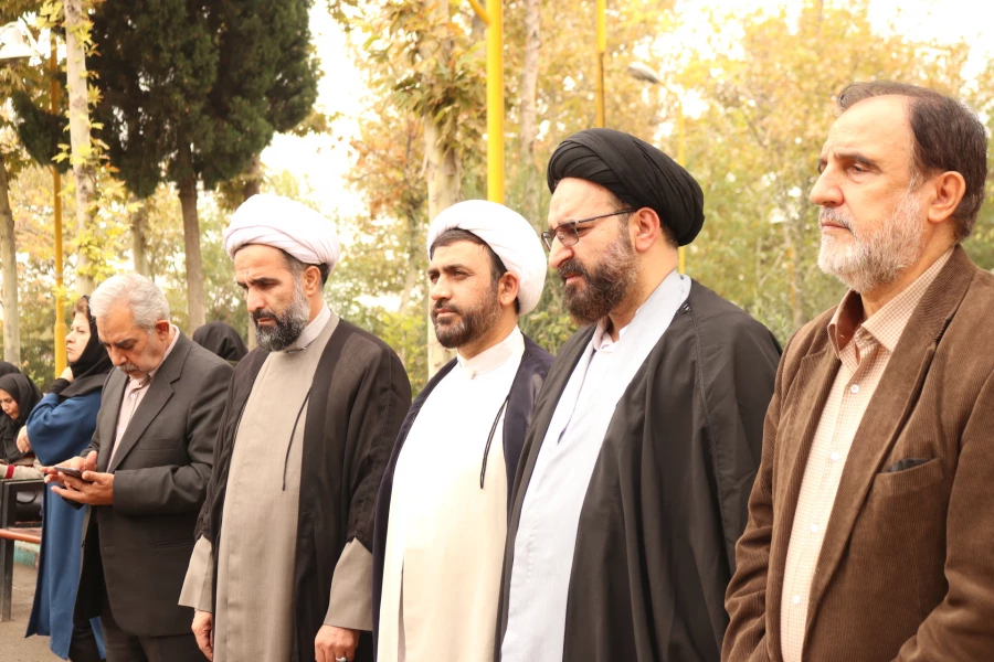 تجمع در حمایت از مردم مظلوم فلسطین در پردیس شهید چمران 5