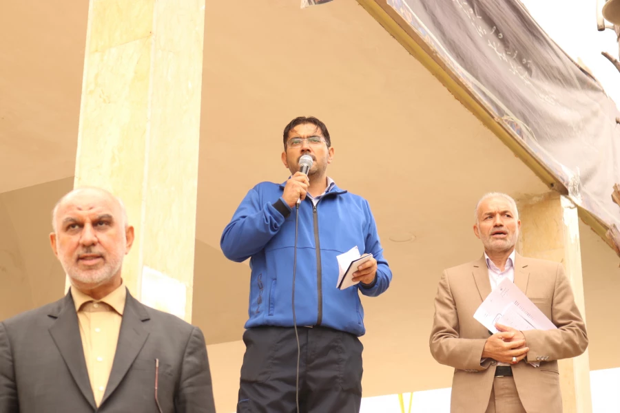 تجمع در حمایت از مردم مظلوم فلسطین در پردیس شهید چمران 7