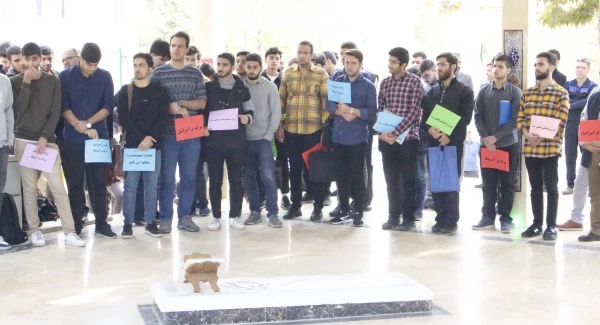 تجمع در محکومیت جنایت اسرائیل در حمله به بیمارستان غزه 2