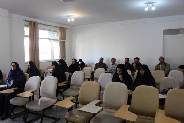 روز چهارم دوره بهسازی آموزگاران دبستان های منطقه ۴ تهران در پردیس شهید چمران 7