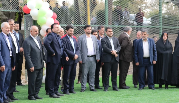 افتتاح زمین چمن مصنوعی پردیس شهید چمران 2