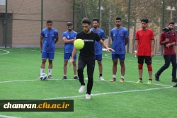 افتتاح زمین چمن مصنوعی پردیس شهید چمران 3