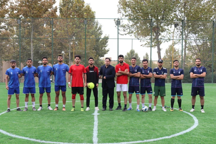 افتتاح زمین چمن مصنوعی پردیس شهید چمران 4