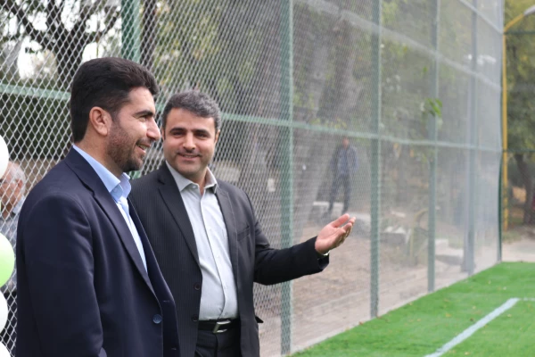 افتتاح زمین چمن مصنوعی پردیس شهید چمران 5