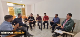 نشست اعضای شورای صنفی و مسئولان امور دانشجویی و فرهنگی