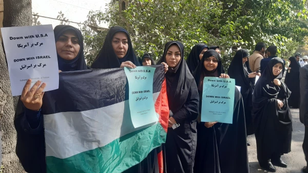 حضور استادان پردیس شهید چمران در تجمع حمایت از فلسطین 5