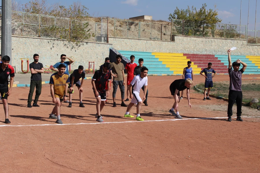 برگزاری مسابقات دو میدانی به مناسبت هفته تربیت بدنی 7