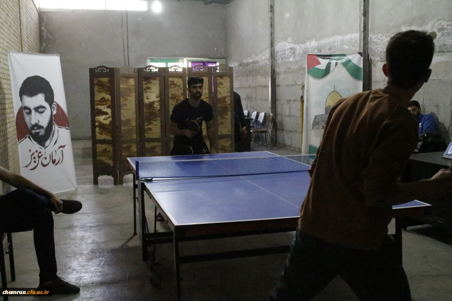 برگزاری مسابقات تنیس روی میز به مناسبت هفته تربیت بدنی 9