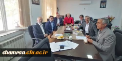 جلسه شورای پژوهش پردیس شهید چمران 2