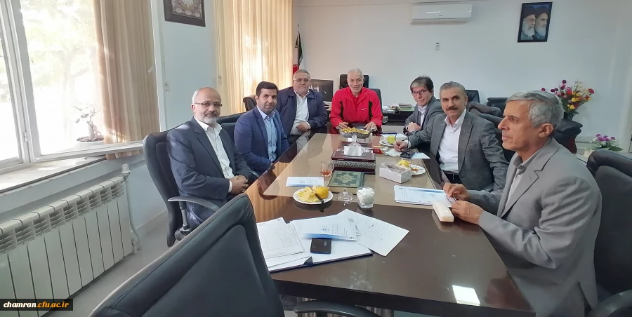 جلسه شورای پژوهش پردیس شهید چمران 2