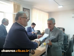 جلسه شورای پژوهش پردیس شهید چمران 7