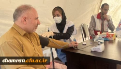 برگزاری ایستگاه سلامتی در پردیس شهید چمران 2
