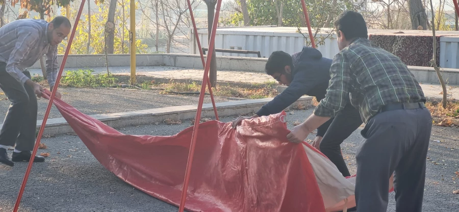 برگزاری ایستگاه سلامتی در پردیس شهید چمران 7