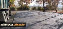 انجام پروژه آسفالت معابر پیرامون سراهای دانشجویی 2