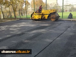 انجام پروژه آسفالت معابر پیرامون سراهای دانشجویی 3