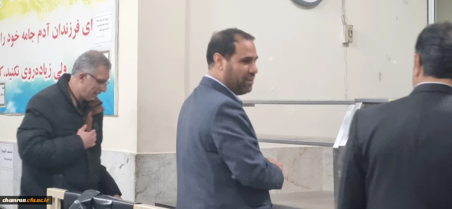 دیدار سرزده وزیر آموزش و پرورش دکتر رضا مراد صحرایی از پردیس شهید چمران 7