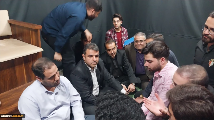 دیدار سرزده وزیر آموزش و پرورش دکتر رضا مراد صحرایی از پردیس شهید چمران 11