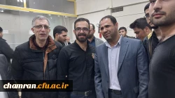 دیدار سرزده وزیر آموزش و پرورش دکتر رضا مراد صحرایی از پردیس شهید چمران 15