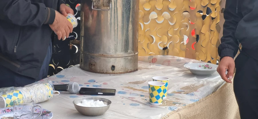 ایستگاه صلواتی به مناسبت ایام فاطمیه (س) در پردیس شهید چمران 2