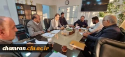 جلسه هماهنگی درباره مسائل سراهای دانشجویی پردیس شهید چمران
 2