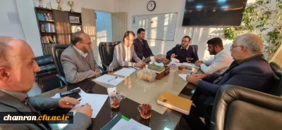 جلسه هماهنگی درباره مسائل سراهای دانشجویی پردیس شهید چمران
