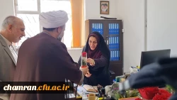 تجلیل از همکاران و استادان خانم پردیس شهید چمران 5